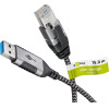 Goobay USB-A 3.0 To RJ45 Ethernet Cable, Slim, 15 m - (74400)