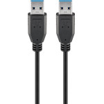 Goobay USB-A Cable, Usb 3.0, 1.8 m, Black - (93928)
