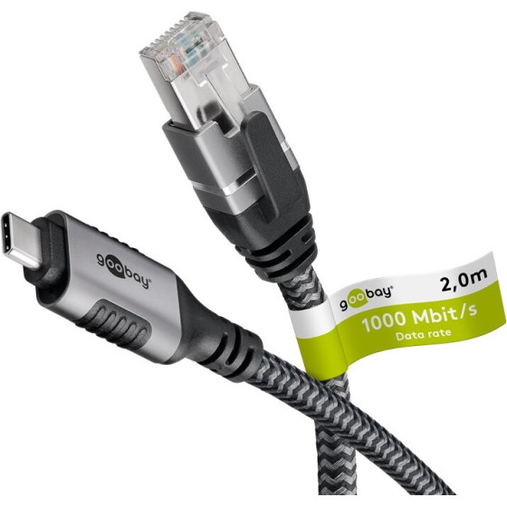 Goobay USB-C(TM) 3.1 To RJ45 Ethernet Cable - (70698)
