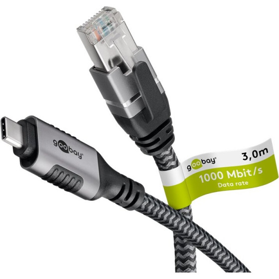 Goobay USB-C(TM) 3.1 To RJ45 Ethernet Cable - (70699)
