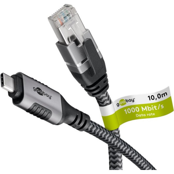 Goobay USB-C(TM) 3.1 To RJ45 Ethernet Cable - (70754)