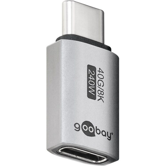 Goobay USB-C(TM) Adapter Straight, USB4(TM) - (74447)