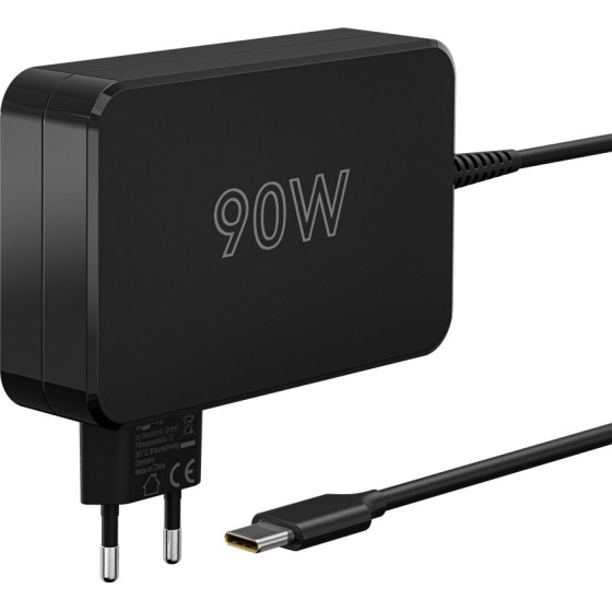 Goobay USB-C(TM) Charger For Laptops (90 W) Black - (65420)