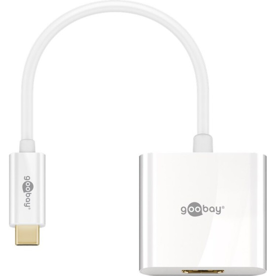 Goobay USB-C(TM) Hdmi Adapter, White - (66259)