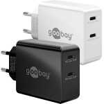 Goobay USB-C(TM) Pd Dual Fast Charger (36 W) White - (61758)