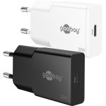 Goobay USB-C(TM) Pd Gan Fast Charger Slim (25 W) White - (75732)