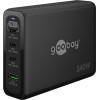 Goobay USB-C(TM) Pd Gan Multi-Port Fast Charger (240 W) Black - (65885)