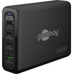 Goobay USB-C(TM) Pd Gan Multi-Port Fast Charger (240 W) Black - (65885)