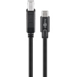 Goobay USB-C(TM) To B Cable, Black - (67985)