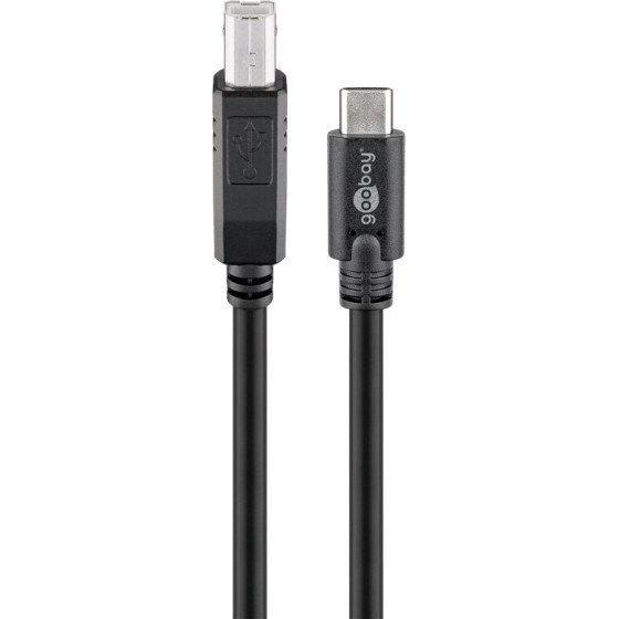 Goobay USB-C(TM) To B Cable, Black - (67985)