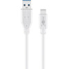 Goobay USB-C(TM) To Usb A 3.0 Cable, White - (67185)