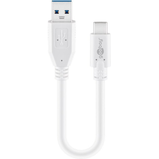 Goobay USB-C(TM) To Usb A 3.0 Cable, White - (67189)