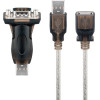 Goobay USB-to-Serial Adapter, Transparent (10 pcs) - (95436)