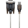 Goobay USB-to-Serial Adapter, Transparent - (95435)