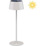 Goobay Wireless Led Solar Table Lamp, White - (73929)