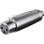 Goobay Xlr Adapter, Rca Female To Xlr Female - (27457)