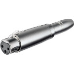 Goobay Xlr Coupling, 3 Pin - (27453)