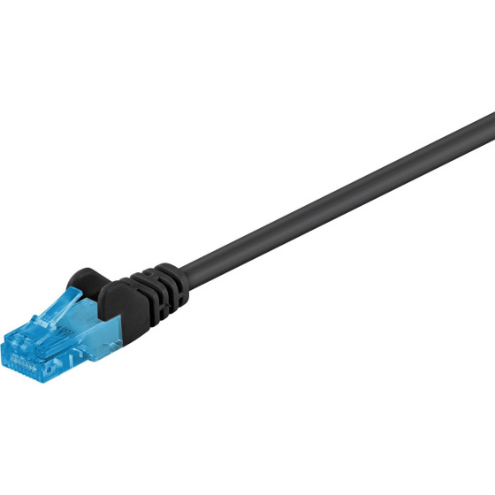Goobay CAT 6 A Patch Cable, U/UTP, black 2 m - (55408)