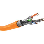 Goobay Cat 7A Network Cable, S/Ftp (PiMF), Orange - (91889)
