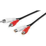 Goobay Stereo Extension Cable 2x Rca - (50025)
