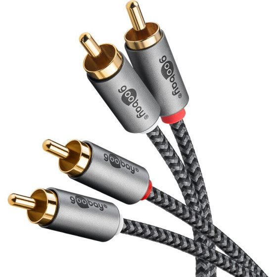 Goobay Stereo Rca Cable, 3 m - (65294)