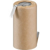 Goobay Sub-C, 1500 mAh, Solder Tail (Z) Rechargeable, 1 pc. Bulk - (72875)