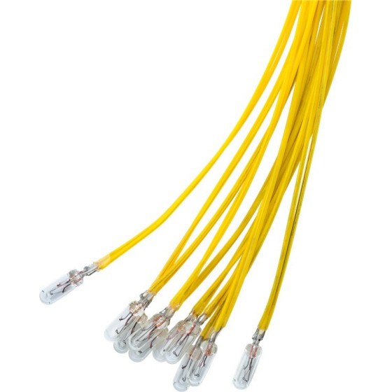 Goobay T1 1/4 Subminiature Bulb Pre-wired, 1.1 W (100 pcs) - (9401)