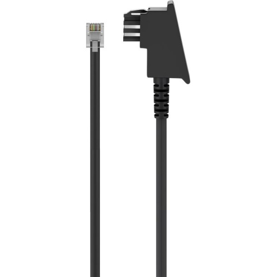 Goobay TAE-F Cable (Universal Pinout), Black - (68536)