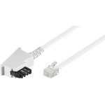 Goobay TAE-F Cable (Universal Pinout), White - (68542)