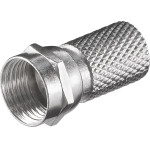 Goobay Twist-On F-Connector 7.0 Mm (100 pcs) - (51854)