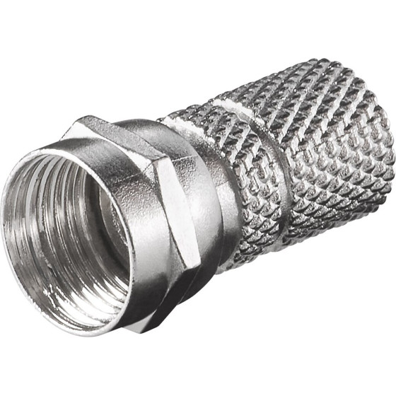 Goobay Twist-On F-Connector 7.3 Mm (100 pcs) - (51855)