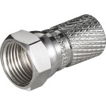 Goobay Twist-On F-Connector 7.3 Mm (100 pcs) - (51865)