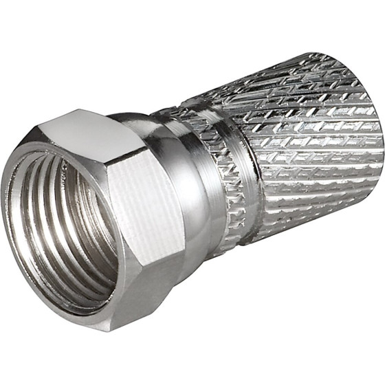 Goobay Twist-On F-Connector 7.3 Mm (100 pcs) - (51865)