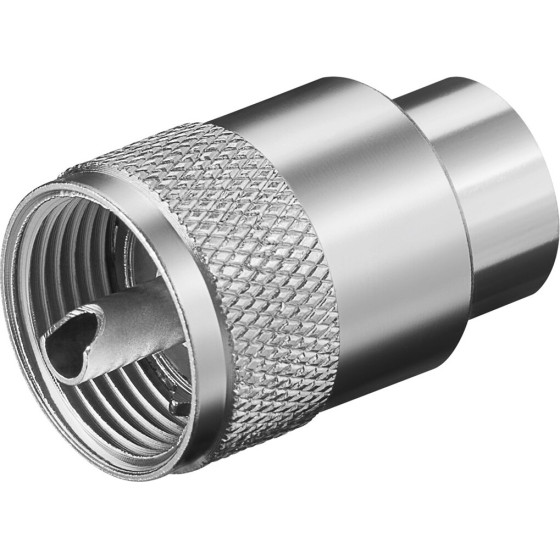 Goobay Uhf Plug For Cables Of ? 10 Mm Max. (10 pcs) - (11320)