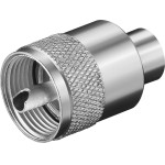 Goobay Uhf Plug For Cables Of ? 5.3 Mm Max. (10 pcs) - (11322)