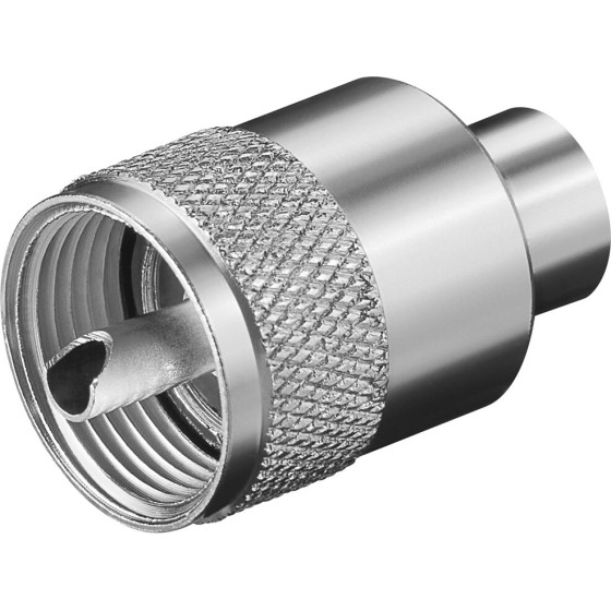 Goobay Uhf Plug For Cables Of ? 5.3 Mm Max. (10 pcs) - (11322)