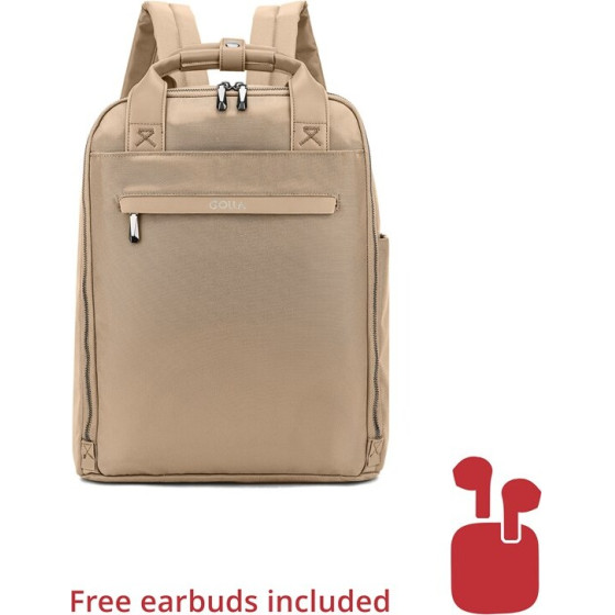 Golla Backpack Orion 15.6 Inch, 13 l, Coffee