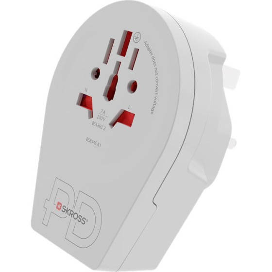 Skross World Adapter - World To Uk USB-C(TM) PD