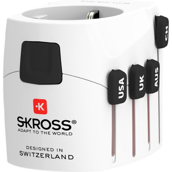 Skross World Adapter Pro - World & USB