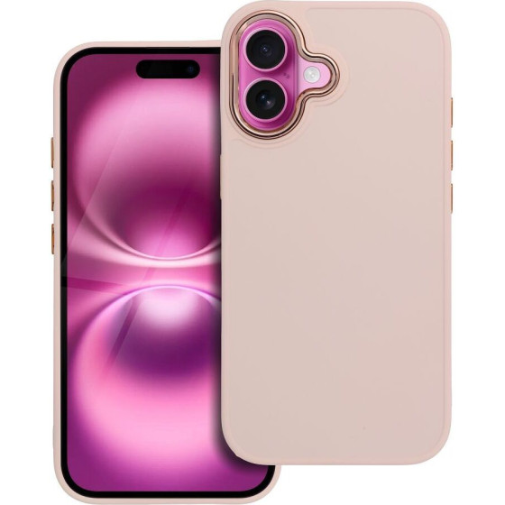 Frame Case For Iphone 16 Powder Pink OEM