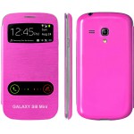 ���� ICASE SAMSUNG GALAXY S3 MINI I8190 FLIP TOUCH ���