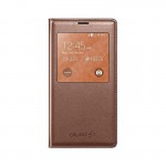 ���� SAMSUNG GALAXY S5 EF-WG900 S-VIEW GOLD PINK ORIGINAL