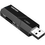 Kakusiga Card Reader ��� Sd & Micro SD, 480Mbps, Usb �������, ����� - (KSC-1411)