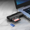 Kakusiga Card Reader ��� Sd & Micro SD, 480Mbps, Usb �������, ����� - (KSC-1411)
