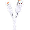 Kakusiga ������� Lightning �� Usb KSC-805, 12W, 480Mbps, 1m, ����� - (KSC-805-L-WH)