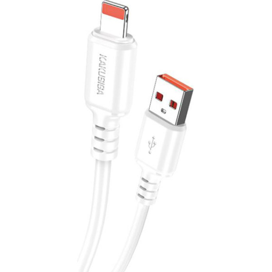 Kakusiga ������� Lightning �� Usb KSC-982, 15W, 480Mbps, 1m, ����� - (KSC-982-L-WH)