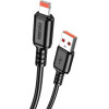 Kakusiga ������� Lightning �� Usb KSC-982, 15W, 480Mbps, 1m, ����� - (KSC-982-L-BK)