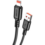 Kakusiga ������� Lightning �� Usb KSC-982, 15W, 480Mbps, 1m, ����� - (KSC-982-L-BK)