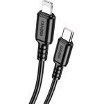 Kakusiga ������� Lightning �� USB-C KSC-982, 20W, 480Mbps, 1m, ����� - (KSC-982-LC-BK)