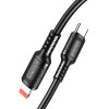 Kakusiga ������� Lightning �� USB-C KSC-984, ���������, 27W, 480Mbps, 1m, ����� - (KSC-984-LC-BK)